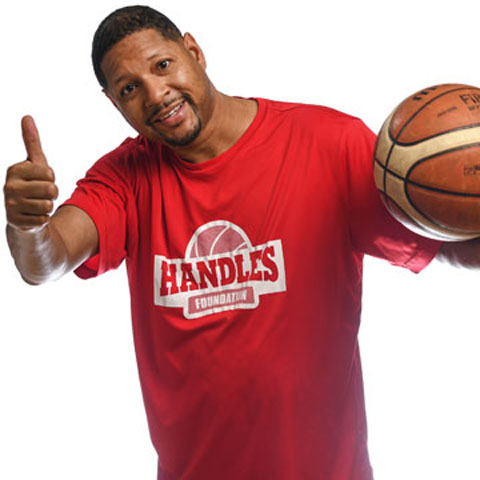 Chris Handles Franklin Basketball Tricks