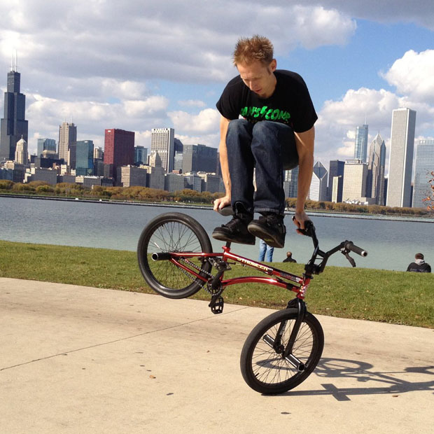 Matt Wilhelm BMX Bicycle Stunts